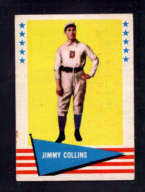 1961 Jimmy Collins Fleer Baseball Greats #99 Beaneaters Baseball Card - RSA