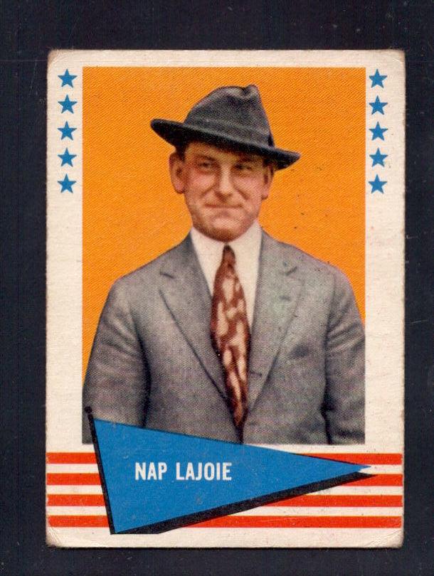 1961 Nap Lajoie Fleer Baseball Greats #120 Naps Baseball Card - RSA