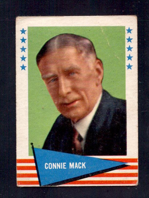 1961 Connie Mack Fleer Baseball Greats #123 Athletics Baseball Card - RSA