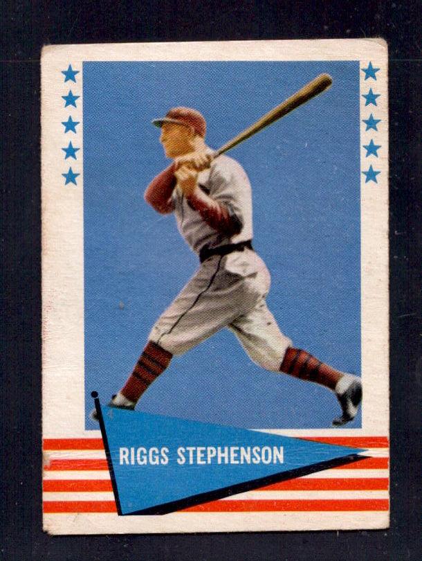 1961 Riggs Stephenson Fleer Baseball Greats #140 Cubs Baseball Card - RSA