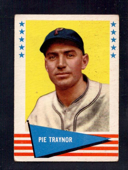 1961 Pie Traynor Fleer Baseball Greats #144 Pirates Baseball Card - RSA