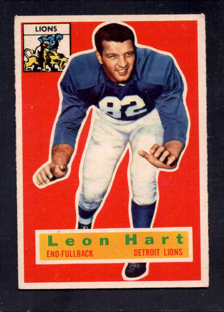 1956 Topps #104 Leon Hart Lions Football Card - RSA