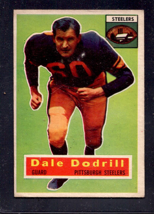 1956 Topps #111 Dale Dodrill Steelers Football Card - RSA