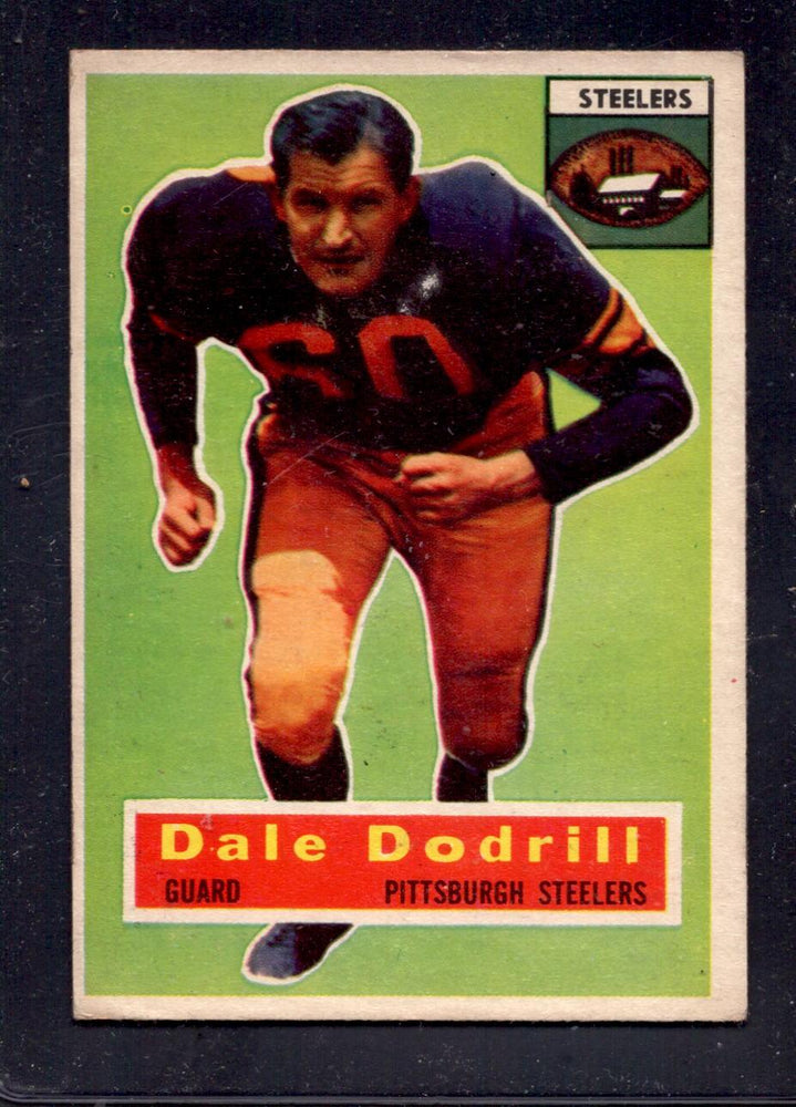 1956 Topps #111 Dale Dodrill Steelers Football Card - RSA