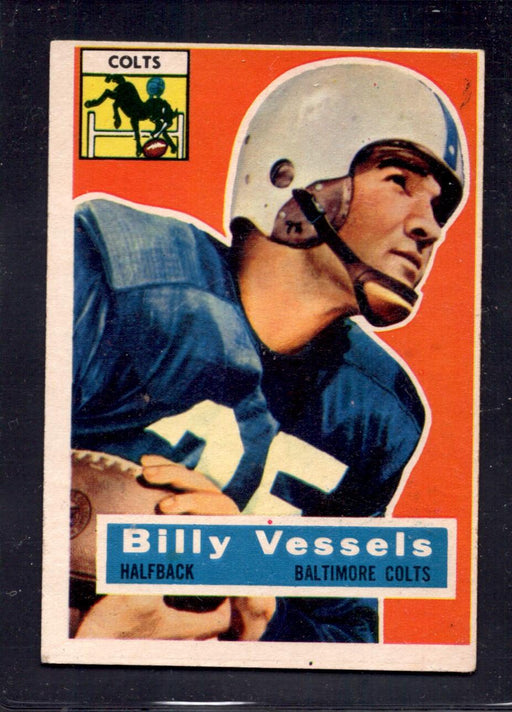 1956 Topps #120 Billy Vessels Colts Rookie Football Card - RSA