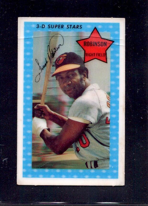1971 Frank Robinson Kellogg's #15 Orioles Baseball Card - RSA