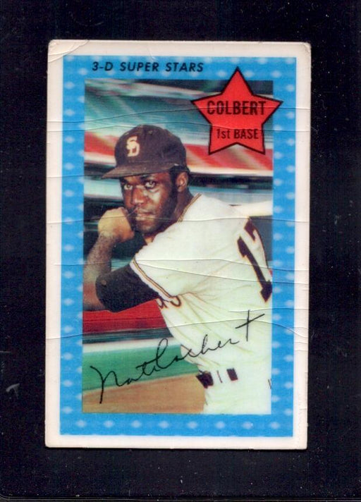 1971 Nate Colbert Kellogg's #72 Padres Baseball Card - RSA