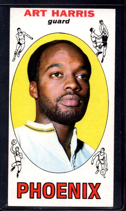 1969-70 Topps #76 Art Harris Phoenix Suns Basketball Cards - RSA