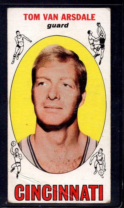 1969-70 Topps #79 Tom Van Arsdale Cincinnati Royals Rookie Basketball Cards - RSA