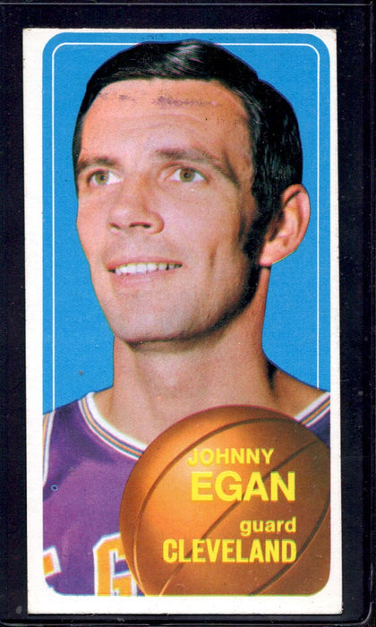 1970-71 Topps #34 Johnny Egan Cleveland Cavaliers Basketball Cards - RSA