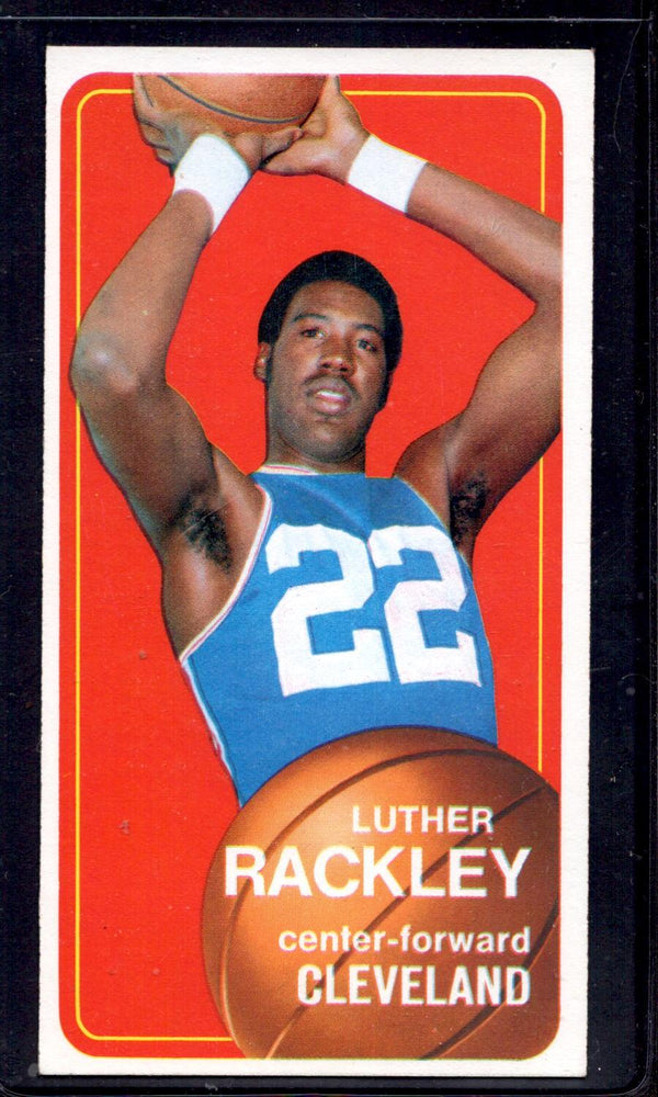 1970-71 Topps #61 Luther Rackley Cleveland Cavaliers Basketball Cards - RSA