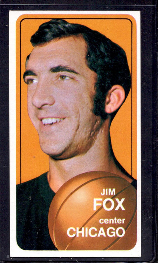 1970-71 Topps #98 Jim Fox Chicago Bulls Basketball Cards - RSA