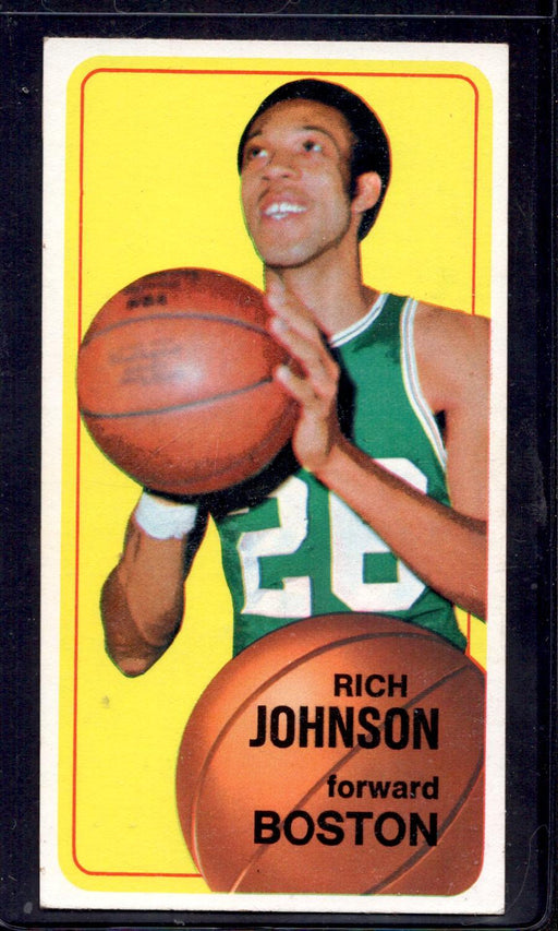 1970-71 Topps #102 Rich Johnson Boston Celtics Basketball Cards - RSA