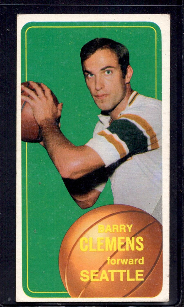 1970-71 Topps #119 Barry Clemens Seattle Supersonics Basketball Cards - RSA