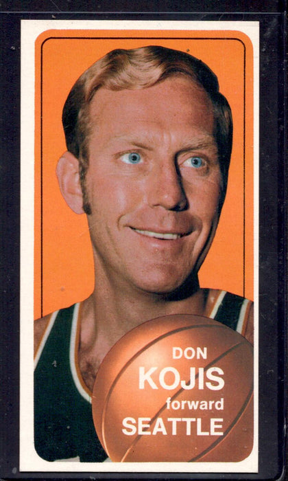 1970-71 Topps #136 Don Kojis Seattle Supersonics Basketball Cards - RSA