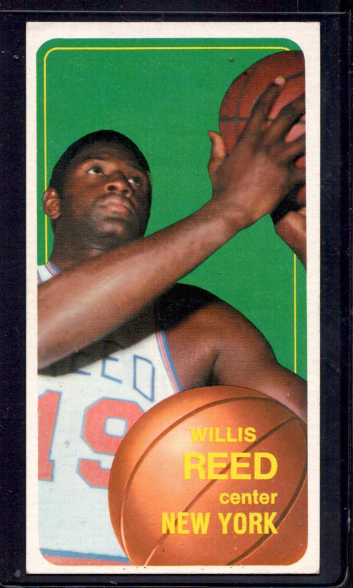1970-71 Topps #150 Willis Reed New York Knicks Basketball Cards - RSA