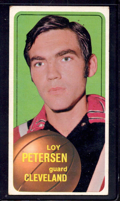 1970-71 Topps #153 Loy Petersen Cleveland Cavaliers Basketball Cards - RSA