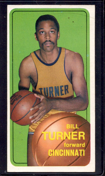 1970-71 Topps #158 Bill Turner Cincinnati Royals Basketball Cards - RSA
