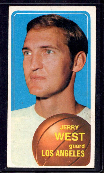 1970-71 Topps #160 Jerry West Los Angeles Lakers Basketball Cards - RSA