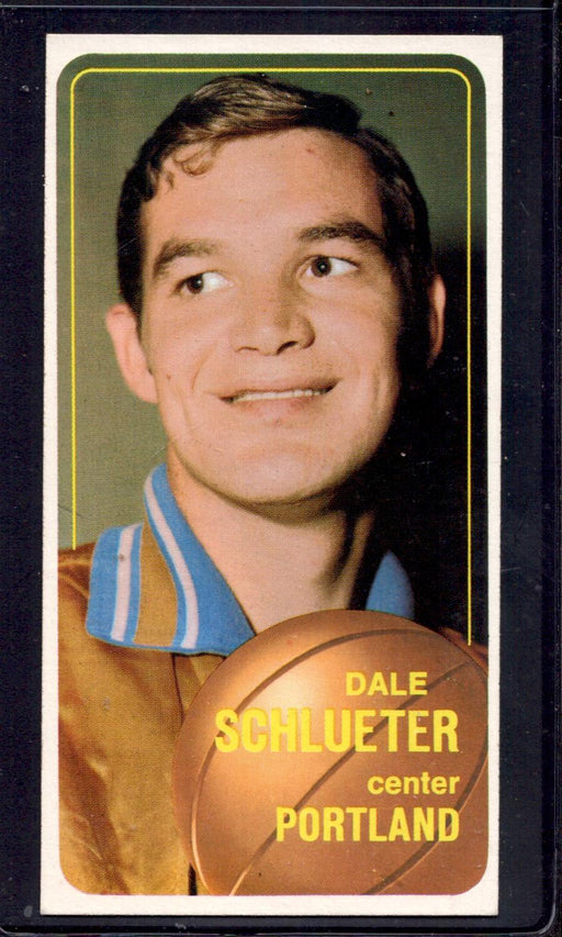 1970-71 Topps #164 Deale Schlueter Portland Trail Blazers Basketball Cards - RSA
