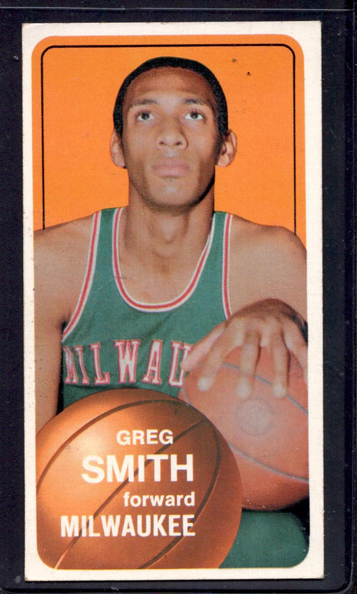 1970-71 Topps #166 Greg Smith Milwaukee Bucks Basketball Cards - RSA