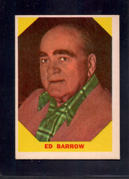 1960 Ed Barrow Fleer Baseball Greats #23 Baseball Card - RSA
