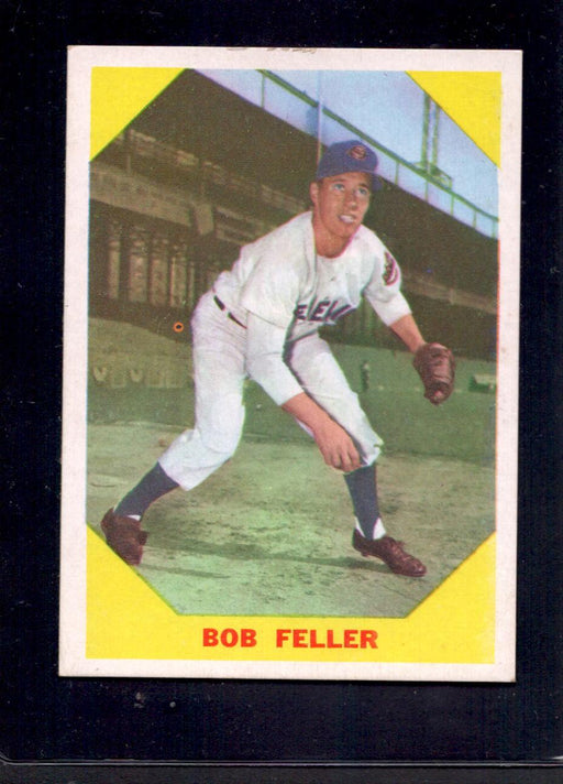 1960 Bob Feller Fleer Baseball Greats #26 Baseball Card - RSA