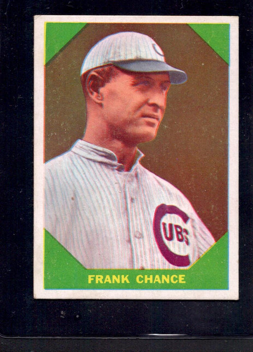 1960 Frank Chance Fleer Baseball Greats #50 Baseball Card - RSA