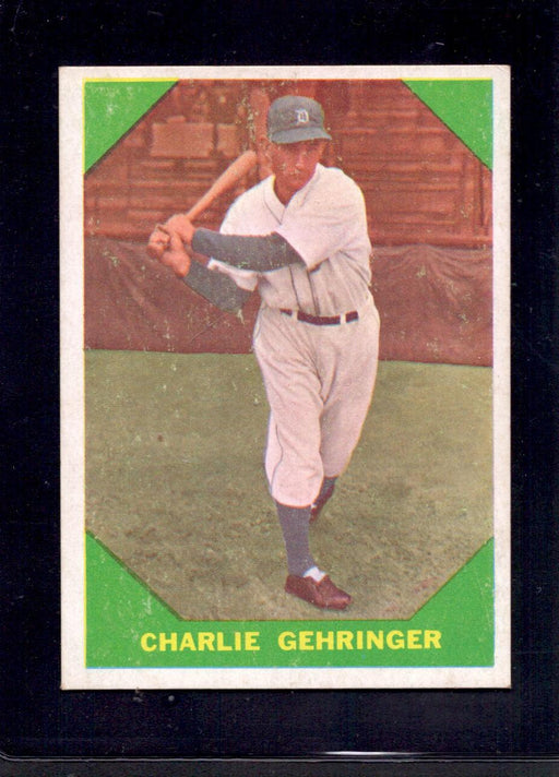 1960 Charlie Gehringer Fleer Baseball Greats #58 Baseball Card - RSA