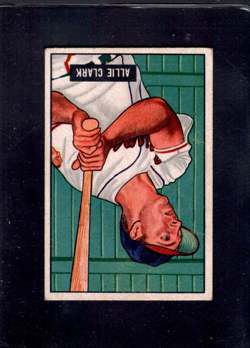 1951 Allie Clark Bowman #29 Indians Baseball Card - RSA