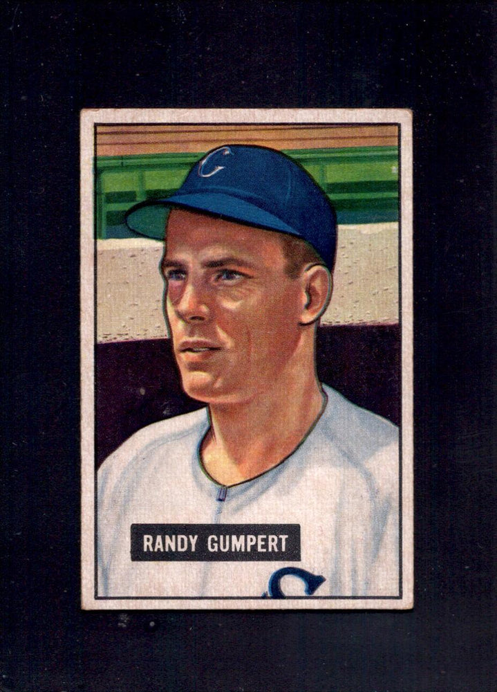 1951 Randy Gumpert Bowman #59 White Sox Baseball Card - RSA