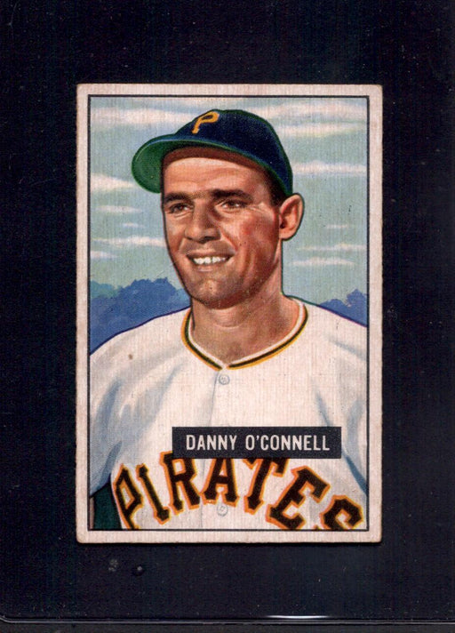 1951 Danny O'Connell Bowman #93 Pirates Baseball Card - RSA