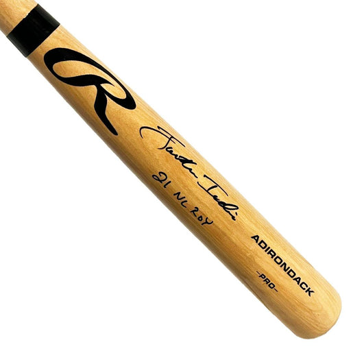 Jonathan India Signed 21 NL ROY Inscription Rawlings Blonde Baseball Bat (Beckett) - RSA