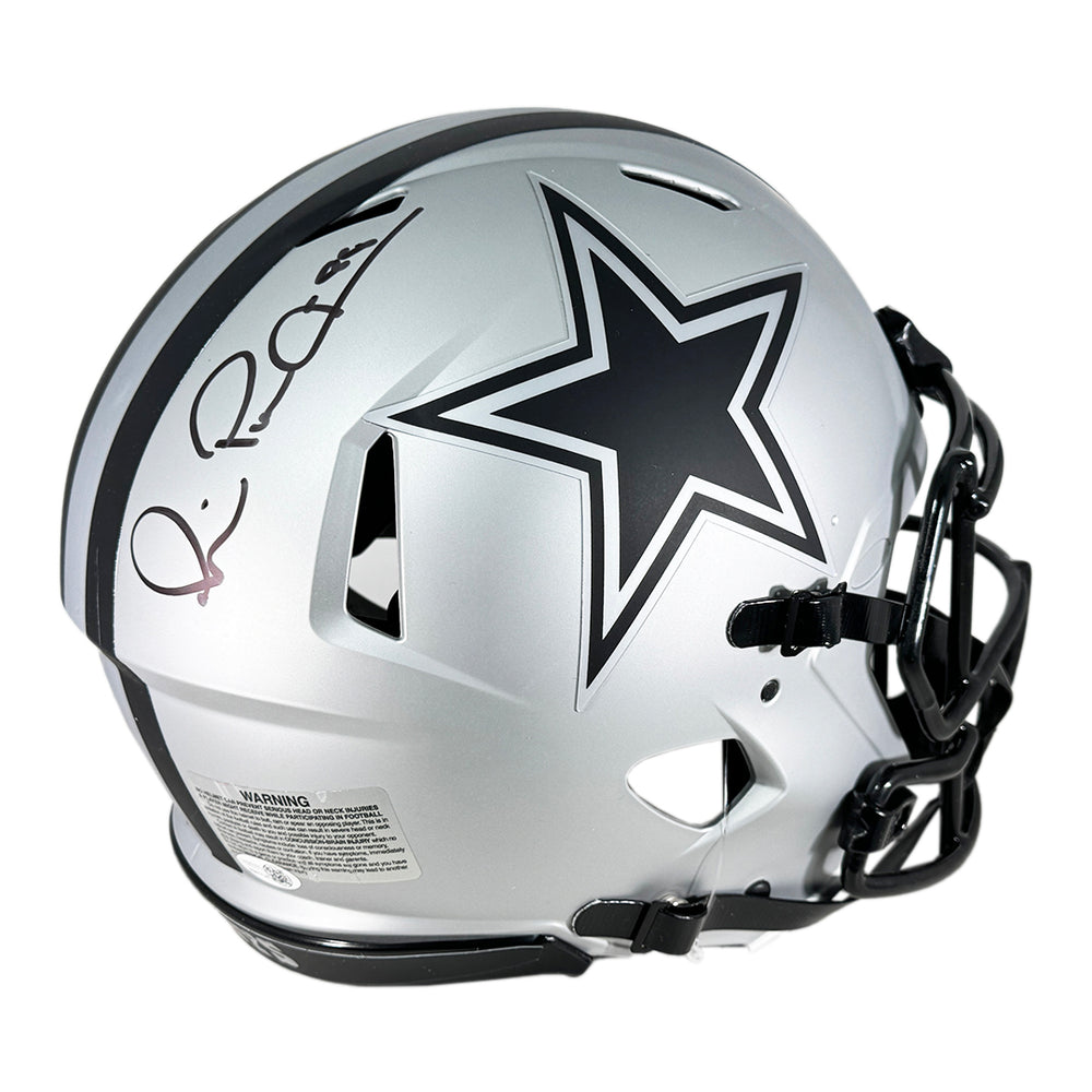 Michael Irvin Signed Dallas Cowboys Authentic Rave Full-Size Football Helmet (JSA)