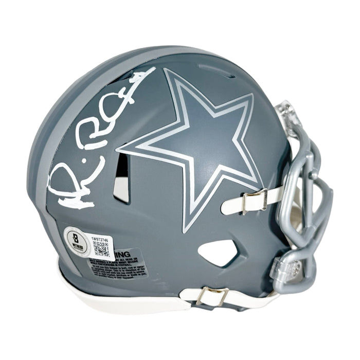 Michael Irvin Signed Dallas Cowboys Slate Alternate Speed Mini Footbal — RSA