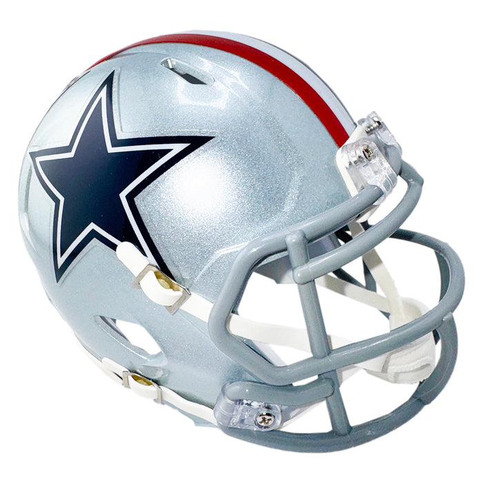 Michael Irvin Signed Dallas Cowboys Throwback 1976 Speed Mini Football Helmet (Beckett)