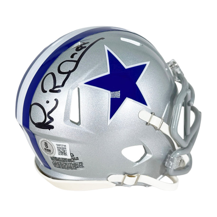 Michael Irvin Signed Dallas Cowboys Throwback 64-66 Speed Mini Football Helmet (Beckett)
