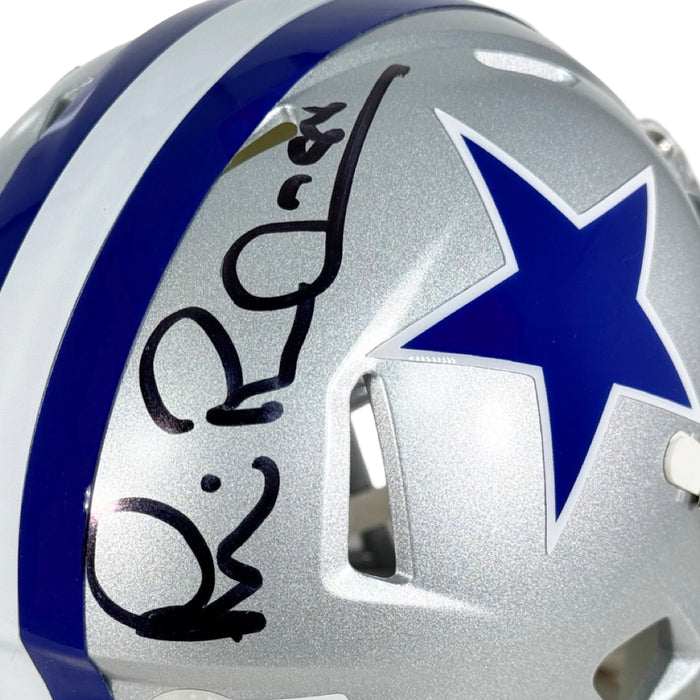 Michael Irvin Signed Dallas Cowboys Throwback 64-66 Speed Mini Football Helmet (Beckett)