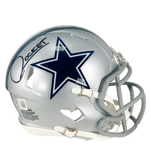Rocket Ismail Signed Dallas Cowboys Speed Mini Football Helmet (Beckett)