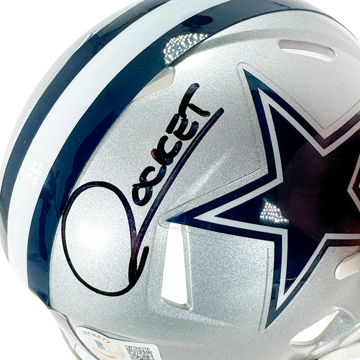 Rocket Ismail Signed Dallas Cowboys Speed Mini Football Helmet (Beckett)