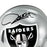Rocket Ismail Signed Las Vegas Raiders Speed Mini Football Helmet (Beckett)