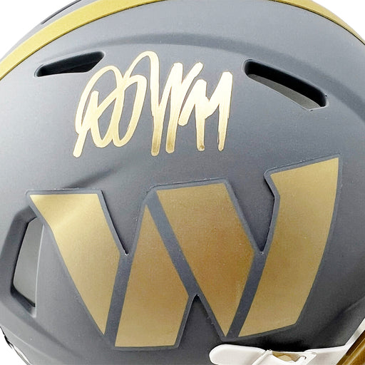 Desean Jackson Signed Washington Commanders Slate Alternate Speed Mini Football Helmet (Beckett)