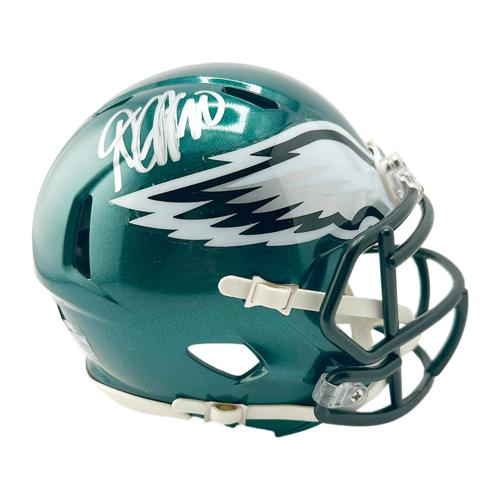 Desean Jackson Signed Philadelphia Eagles Speed Mini Football Helmet (Beckett)