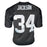 Bo Jackson Signed Authentic Los Angeles Raiders Black Football Jersey (Beckett)