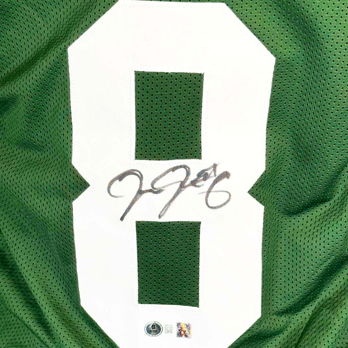 Josh Jacobs Signed Green Bay Green Game Style Football Jersey (JSA)