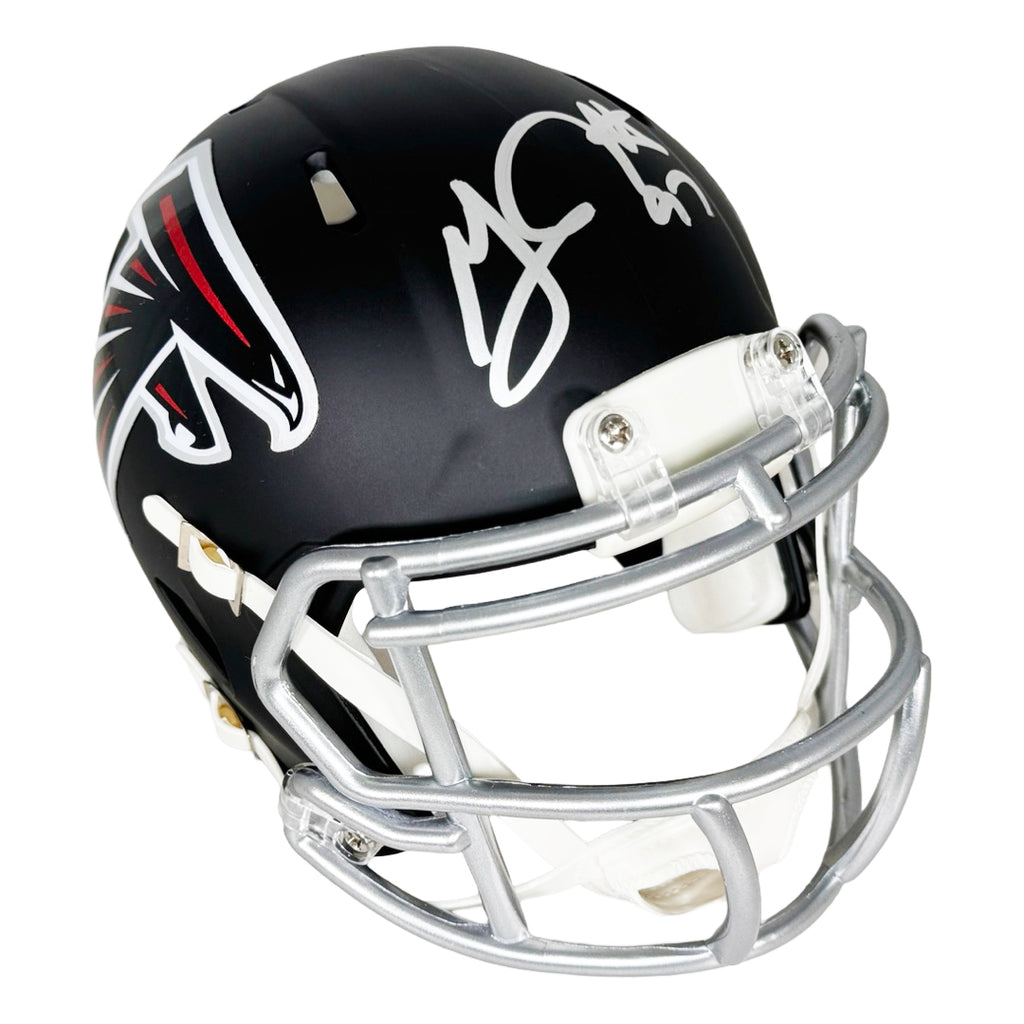 Grady Jarrett Signed Atlanta Falcons Speed Mini Football Helmet (Becke — RSA
