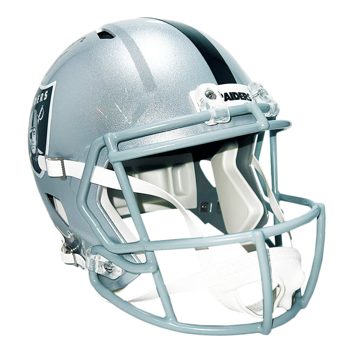 Ashton Jeanty Signed Las Vegas Raiders Speed Full-Size Replica Football Helmet (Beckett)