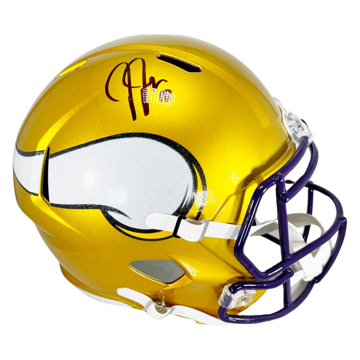 NFL Hits Signed Full-Size Football Helmet Gold Mystery Box — RSA NFL Hits Signed Full-Size Football Helmet Gold Mystery Box — RSA