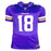 Justin Jefferson Signed Authentic Minnesota Vikings Purple Football Jersey (Beckett)