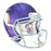 Justin Jefferson Signed Minnesota Vikings Authentic Tribute Speed Full-Size Football Helmet (Beckett)